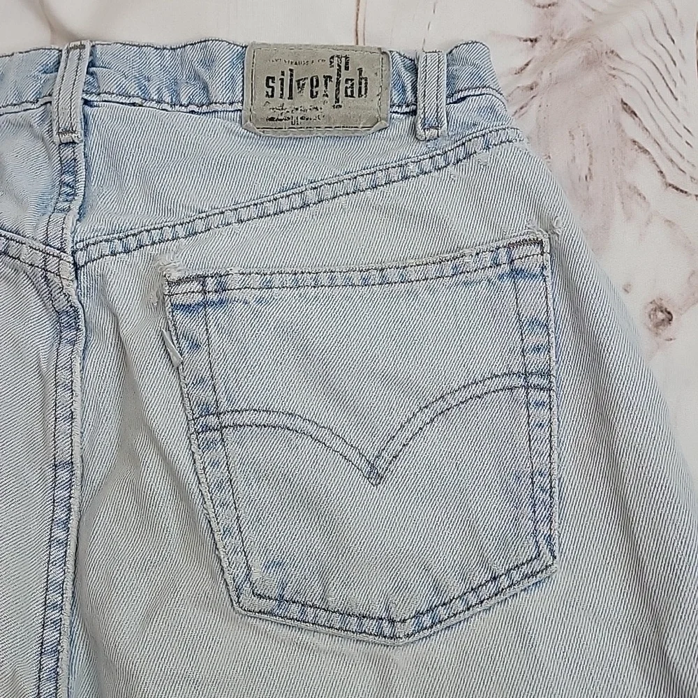 Levis Vintage SilverTab Loose Fit Mens Jean Shorts Light Wash size 36 from 1997